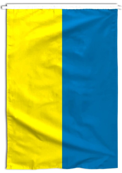 Ukrayna Ülke Bayrağı 1. Kalite Raşel Kumaş 200x300 Cm