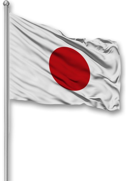 Japonya Ülke Bayrağı 1. Kalite Raşel Kumaş 400x600 Cm fiyatları