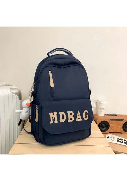 Kadınlar Için Okul Çantaları, Geniş Kapasiteli, Erkek Modelleri, Ortaokul ve Lise Öğrencileri Için Güçlü ve Dayanıklı Sırt Çantaları, Trend Üniversite Öğrencisi Çift Sırt Çantaları (Yurt Dışından)