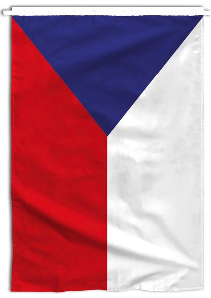 Çek Cumhuriyeti Ülke Bayrağı 1. Kalite Raşel Kumaş 200x300 Cm fiyatları