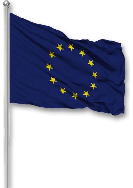 Avrupa Birliği (AB) Bayrağı 1. Kalite Raşel Kumaş 300x450 Cm