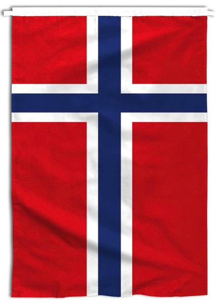 Norveç Ülke Bayrağı 1. Kalite Raşel Kumaş 200x300 Cm fiyatları