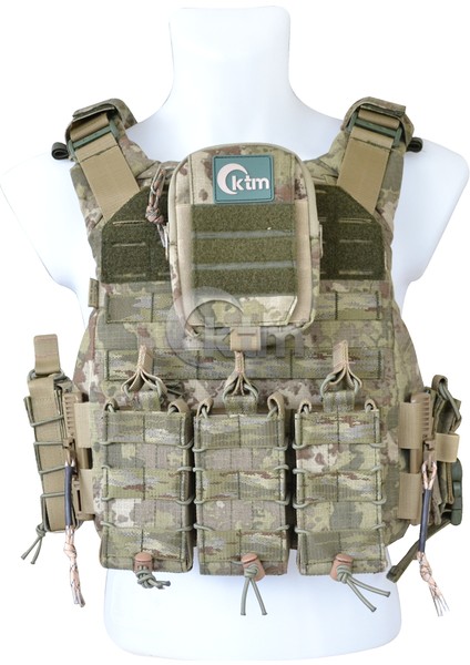 Kuyak-Ata® Hücum Yeleği,model-1, Kk Kamuflaj
