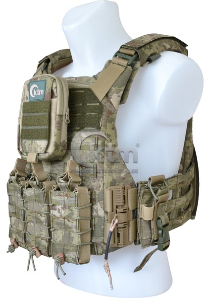 Kuyak-Ata® Hücum Yeleği,model-1, Kk Kamuflaj modelleri