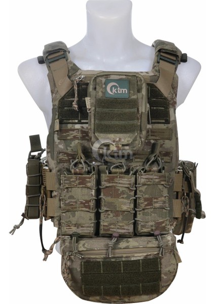 Kuyak-Ata® Hücum Yeleği,model-4, K.k.kamuflaj