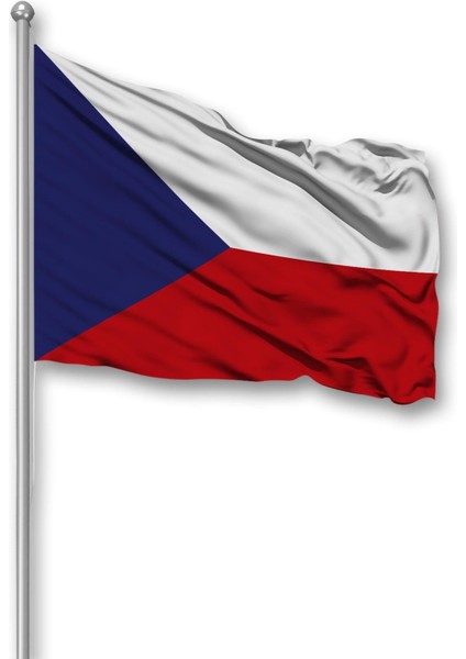 Çek Cumhuriyeti Ülke Bayrağı 1. Kalite Raşel Kumaş 400x600 Cm