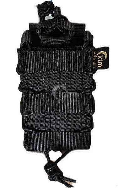 Tekli Açık Mpt-76 Şarjör Cebi, Siyah Renk