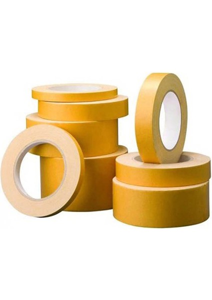 Çift Taraflı Şeffaf Bant 100 Metre Uzunlukta (15 mm-1,5 cm) eninde