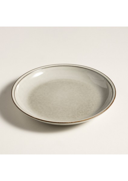 Lılıng Stoneware Yemek Tabağı 24 cm Bej