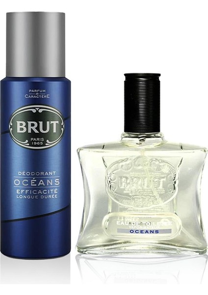 Oceans Erkek Bakım Seti Parfüm Edt 100 ml, Deodorant 200 ml