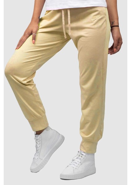 Sportswear Essential Standart Fit Jrsy Pants Ince Rahat Kalıp Somon Eşofman Altı modelleri