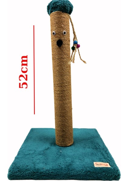 Kedi Tırmalama Sütunu 50 cm Tırmalama Çubuğu-Direği Doğal Kendir Halat Evc50cm fiyatları