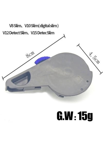 Ince Yumuşak Silindir Uç Kapağı Dyson V8SLIM V10SLIM V12SLIM Dijital Ince Elektrikli Süpürge Yedek Yedek Parça (Yurt Dışından) indirimleri