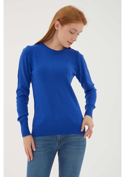 Fashıon Frıends Kadın Bisiklet Yaka Kazak 24K0245K1 fırsatları