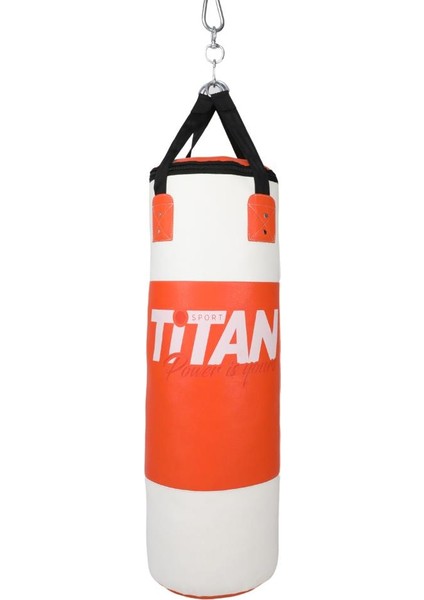 Titan Sport Turuncu-Beyaz Boks Kum Torbası