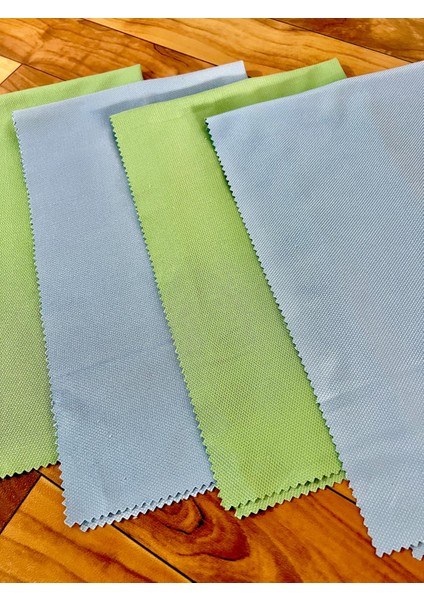 50 Adet Mikrofiber Sihirli Cam Bezi ve Ayna Temizlik Bezi 40X40CM / Nemli Haliyle Sihirli Temizlik