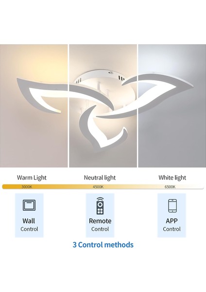 LED Akrilik Tavan Lambası (Yurt Dışından)