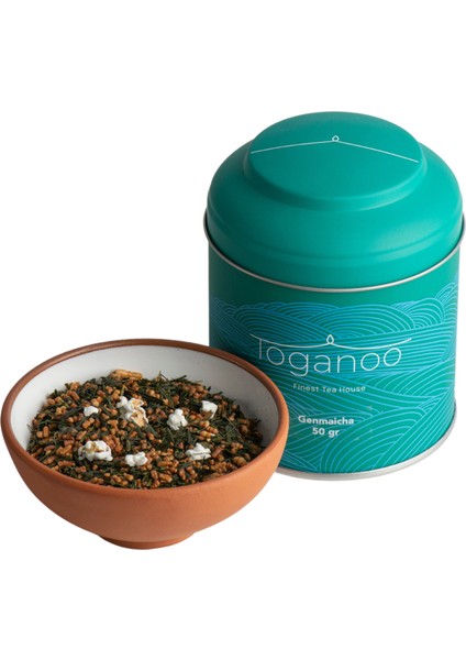Genmaicha Pirinçli Yeşil Çay Japonya 50 gr