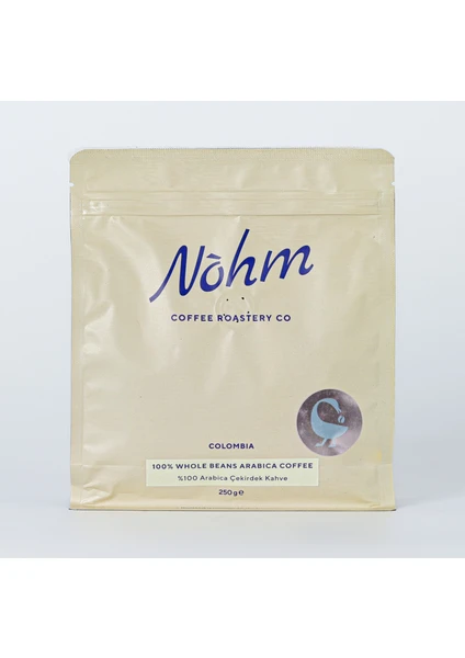 Nohm Coffee Nohm Colombia Çekirdek Kahve - 250 G