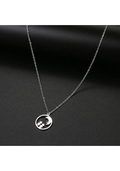 Ay Işığı Gümüş Kolye