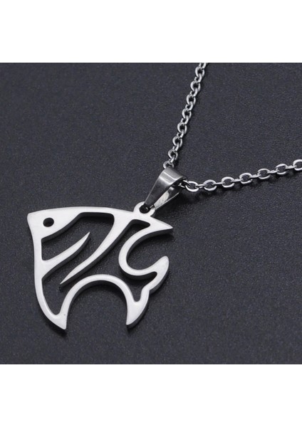 Balık Gümüş Kolye