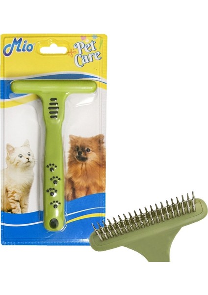 Çift Sıralı Kıtık Açıcı Tırmık Kedi Köpek Tarağı 16 cm modelleri