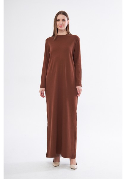 Uzun Kollu Ribana Elbise modelleri