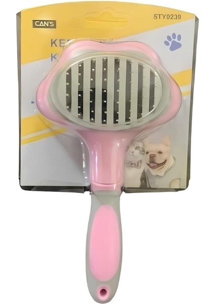 Premium Kedi ve Köpek Tüy Tarama Fırçası 17 cm - Farklı Renklerde