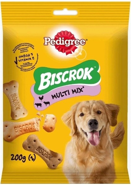 Biscrock Multi Mix Köpek Ödül Maması 200 gr