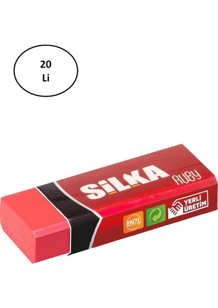 Silka Art.5 Ruby Silgi 20'li Paket - YLT5199-9066