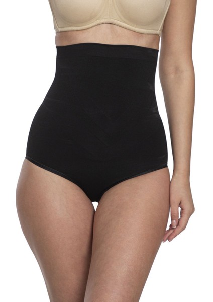 Meri Slip Yüksek Bel Korse Shapewear Push Up Etkili Göbek Alt ve Üst Düzleştirici