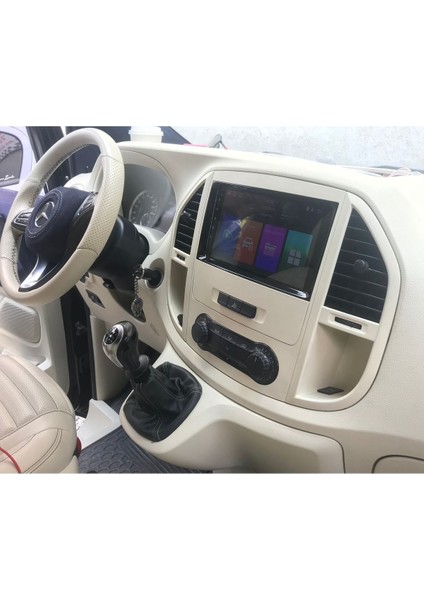 Mercedes Vito 2007-23 Uyumlu Androıd Multimedya Gerçek 2/32 Kablosuz Carplay Geri Görüş Kameralı