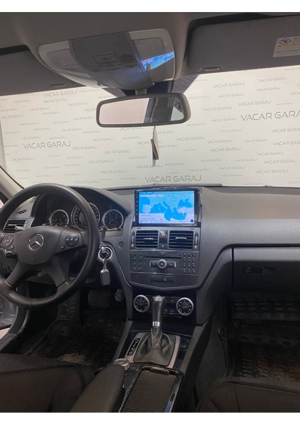 Mercedes C Seri W204 2007-11 Uyumlu Androıd Multimedya Gerçek 2/32 Kablosuz Carplay Geri Görüş Kmr