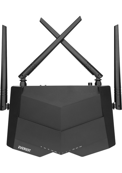 SG-V1200 AC1200 Dualband Wi-Fi Gigabit Vdsl2/adsl2 4*5dbi Antenli Kablosuz  Modem Router (hem modem hem router, router sadece kablolu olarak bağlantı sağlayabilir)