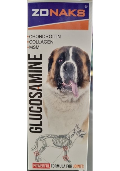 Yetkili Satıcı - Zonaks Glucosamine Köpek Eklm Besin Takviyesi 100 ml