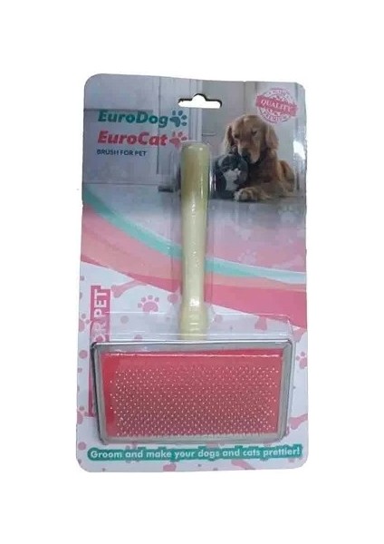 Eurodog Kedi ve Köpek Tüy Tarama Fırçası x Large