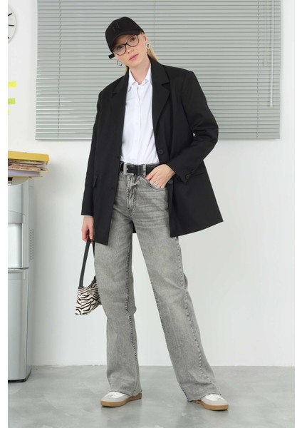 Klasik Blazer Ceket Siyah