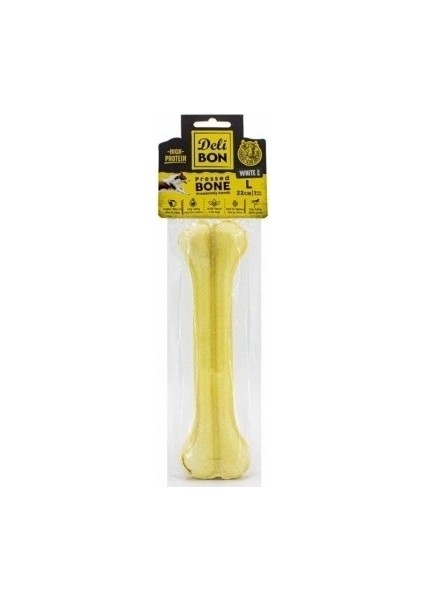 Deri Press Köpek Kemik 22 cm Beyaz modelleri