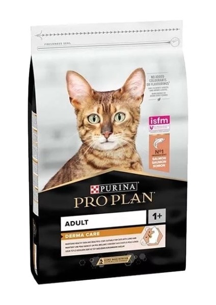 Derma Care Somonlu Tüy Yumağı Önleyici Yetişkin Kedi Maması 1,5kg (Elegant)