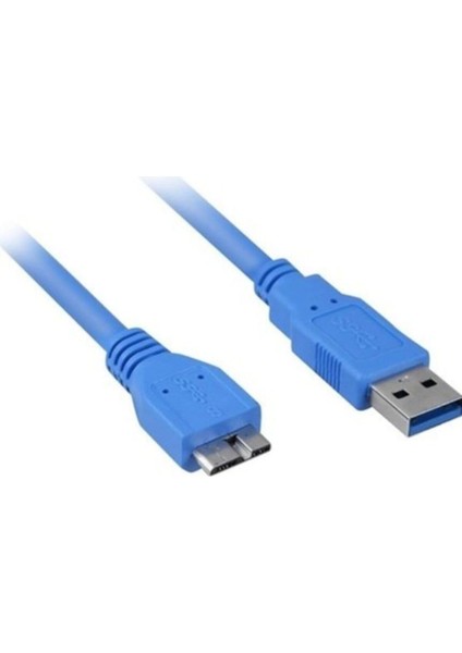 USB 3.0 Taşınabilir Harddisk Micro B Harici Disk Kablosu 50CM-1,5 mt - 5mt