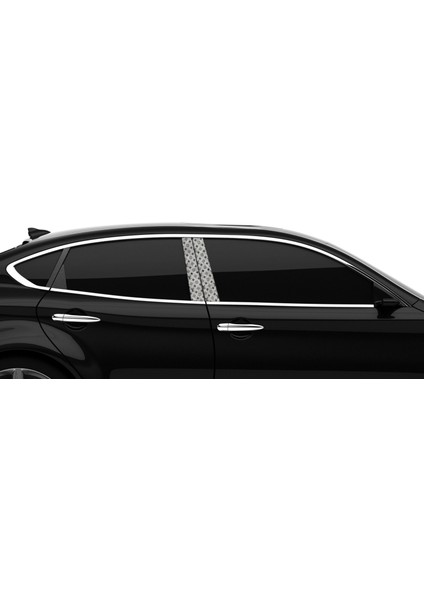 Araba Etiketleri, Tuning Kaplama, Direk Folyosu - Gri Louis modelleri