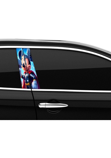 Araba Etiketleri, Tuning Kaplama, Direk Folyosu - Mickey Mouse Thor