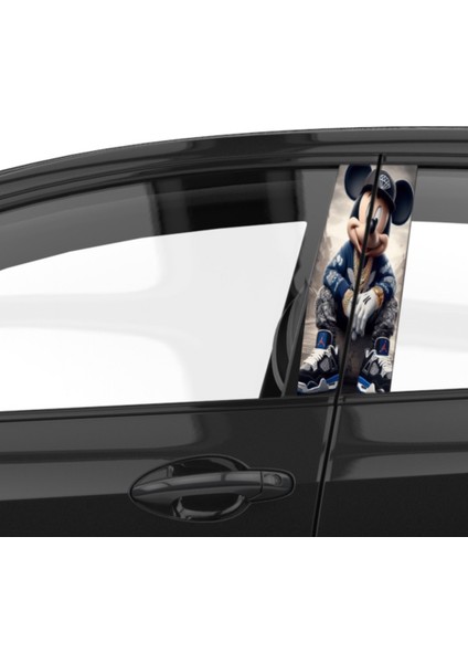 Araba Etiketleri, Tuning Kaplama, Direk Folyosu - Mickey Mouse Cool fırsatları