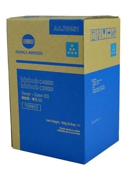 TNP-81C (AAJW431) Mavi Cyan Orjinal Toner C3300I