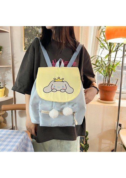 Karikatür Sevimli Girly Kalp Küçük Sırt Orman Tarzı Çok Yönlü Öğrenci Alışveriş Işe Gidiş Sırt Çantası (Yurt Dışından)