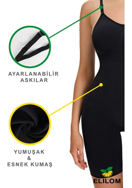 Tam Destekli Toparlayıcı Korse - Ayarlanabilir Askılı, Göbek, Bel, Kalça ve Bacak İncelten, Vücut Şekillendirici, Form Düzenleyici, Bel Sıkılaştırmalı Tasarım (LİNA) modelleri