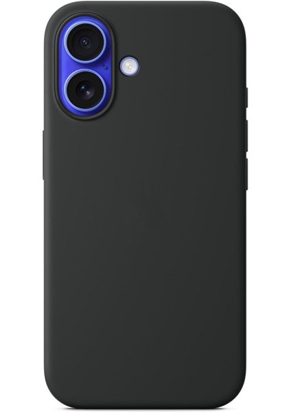 Iphone 16 Plus Premier Siyah Silikon Telefon Kılıfı modelleri