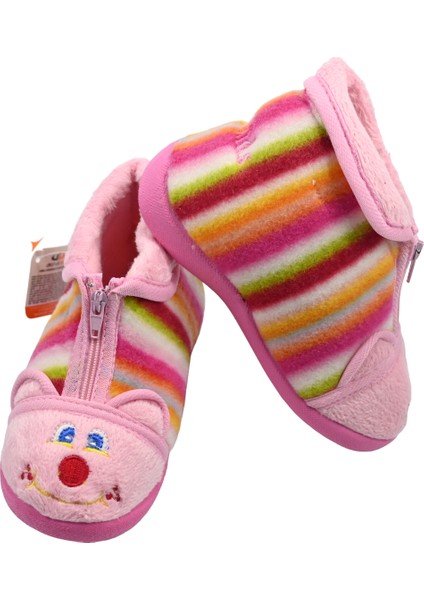 Eva Comfortline Kaydırmaz Taban Keçe Kumaşlı, Iç Astarlı Üşümeyen Ayaklar Bilekli Cırtlı Unisex Erkek Çocuk ve Kız Çocuk Panduf Ev Ayakkabısı fırsatları