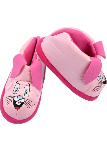 Silikon Kaydırmaz Taban Similon Paraşüt Kumaşlı, Iç Keçe Astarlı Üşümeyen Ayaklar Bilekli Unisex Erkek Çocuk ve Kız Çocuk Panduf Ev Ayakkabısı