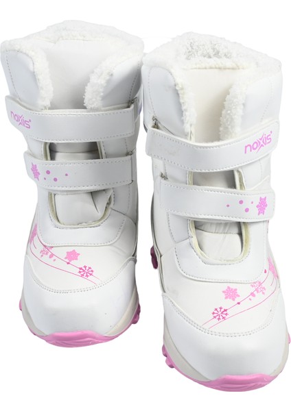Boot's Çırtlı & Bağçıklı Ortapedik & Anatomik Sağlam Kaymaz Tabanlı Uzun Konçlu Içi Kürklü Nefes Alan Çocuk Snow Boot
